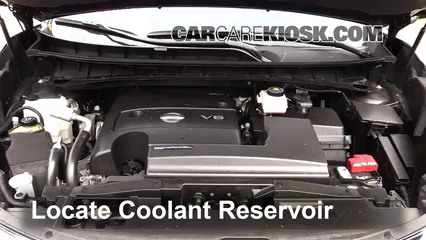 2015 Nissan Murano Platinum 3.5L V6 Coolant (Antifreeze) Flush Coolant